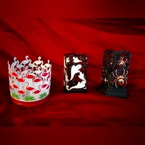 Batha and body works candle and soap holders